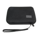 USA GEAR H Series Hardshell Electronics Carry Case with Accessory Pocket (Black, 7.5 GRHLH75100BKEW