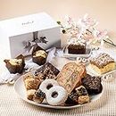 Sympathy & Get Well Gift Box - Sweet Bereavement Assortment: Gourmet Chocolate Chip Cookies, Fudge Brownies, Linzer, Muffins, Crumb Cakes, Rugelah - Ideal for Birthdays & Condolences