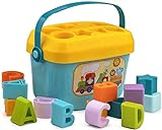 WireScorts Baby and Toddler Plastic First Block Shape, Sorter, Colors, ABCD Shape, Toys for 1 Year Old Kids