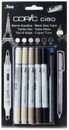 Copic Ciao 5+1 Marker Set - Warm Gray Tones (Pack of 5 + Multiliner) Copic Ciao 