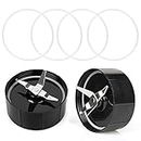 [2-Pack] Magic Bullet Cross Blade, QT Cross Blade Replacement Parts with 4PCS Extra Gaskets Compatible with 250W Magic Bullet Blender Juicer Mixer