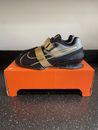 Nike Romaleos 4 scarpe sollevamento pesi oro metallizzato nero UK9,5 US10,5 CD3463-001
