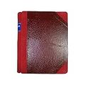 LRS Full Index Account Book Short Handy Size - Copy Size - 21x17 cm - 80 GSM Paper - Red Half Canvas PVC Binding (640 Pages)