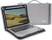 Broonel Grey Laptop Messenger Case - Compatible with Lenovo Yoga 7 14" 2 in 1 Laptop