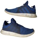 Adidas Running Athletic Shoes Men Size US 9.5 UK 9 FR 73.5 Style EVM 004001 Blue