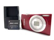 [Excellent] Canon IXY 180 PowerShot ELPH 180 20.0MP Digital Camera Red Japan #02
