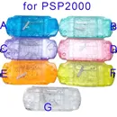 OEM schwarz/weiß/silber Farbe Shell Case Gehäuse für Sony PSP 2000 PSP 2000 Ersatz Case für