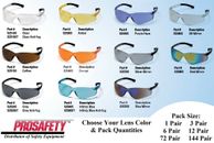 ZTEK ANSI UV Z87+ Work Eyewear Lightweight Sunglasses Protective Safety Glasses