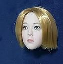 ZSMD Head Sculpt 1/6 Scale Girl Head Sculpt Pelo Corto Baby Face Head Tallado Modelo para 12 `` Ph Figura de acción Femenina Bo