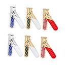 Amosfun 6 Pcs Brooch Stethoscope Pin Flask Test Tube Test Tube Badge Knapsack Cute Rhinestone Trim Jewelry Tags Trendy Decor Tags for Clothes Cartoon Backpack Appliance Girl Bags Alloy
