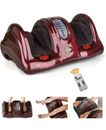 H&B Luxuries Shiatsu Kneading Rolling Foot Massager Health Studio ZH-9902-red