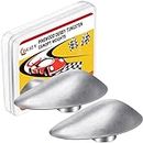 2 Pack 2.5 Ounce Tungsten Canopy Weight Incremental Car Canopy Weights Compatible with Pinewood Derby Car Weights