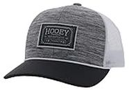 HOOEY Doc Trucker-Mütze mit Logo-Aufnäher, Hellgrau/Anthrazit/Weiß