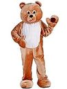 Forum Deluxe Plush Honey Bear Mascot Costume, Tan, One Size