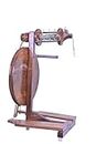 Lumberkart Handmade Wooden Yarn Spinning Wheel with 3 Bobbins for Beginners and Professional Spinners, 16 Inch Wheel