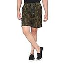 TeenTrums Boys Cotton Fleece Knit Shorts - Camo, Sporty, Trendy, Stylish, Comfortable Bottoms, Teen Fashion, Youth Collection, Age 12-20Yrs