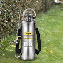 VEVOR Pneumatic Stainless Steel Sprayer 3 Gal Hand-Pump Sprayer for Home Garden