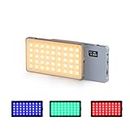 DIGITEK® (LED-D132 ML RGB) 12W Ultra Slim Multi-Color LED Video Light with HSI Mode, 4000mAh Battery, Adjust Brightness & Color Temp, Advanced RGB Features, 21 Preset Effects, For Photo & Video Shoots