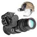SPINA OPTICS Monocular PVS18 Night Vision Goggle, 1X32 Infrared Digital Scope Night Vision Monocular, Suitable for Night Vision Hunting