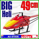 BIG 3.5CH Remote Control LED Light RC Helicopter With GYRO Metal Not Drone 2.4Gz