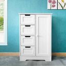 4 Drawers Dresser Shelf Cabinet Storage for Home Bedroom Organizers Furniture