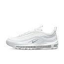 NIKE Men's Air Max 97 Running Shoes, Multicolour White Wolf Grey Black 001, 13 US
