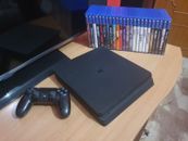 PS4 Slim 1 TB + Bundle di Giochi ps4 (opzionale)