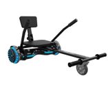 Hover-1 Turbo Hoverboard and Kart Combo, Infinity LED Wheels, Black/Blue