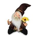 Annalee Gnome with Sunflowers, 7in