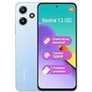 Xiaomi REDMI 12 5G M19 4 128GB Bleu, Ecran de 6.8'', Smartphone Débloqué, Batterie mAh 5000, Mémoire ROM 128 GO,RAM 4 GO, Android 13, Processeur Snapdragon 4 Gen 2