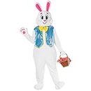 Morph Easter Bunny Costume Adult - Easter Bunny Outfit - Adult Easter Bunny Costume - Mascot Costume Adult Rabbit Costume - Size Standard