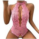 Plus Size Sexy Lingerie for Women Sex Naughty Adults Couples Sex Products Kinky Lace Teddy Babydoll Bodysuit Sex Things for Couples Kinky Sex Accessories Bondaged Lingerie for Sex Game