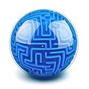 YongnKids Amaze 3D Memory Sequential Maze Ball Puzzle Toy Gifts for Kids Adults - Challenges Game Lover Tiny Balls Brain Teasers Game (Blue)