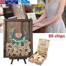 Wedding Guest Book Rustic Wedding Party Reception Guest Book W/ 80 Heart Chips