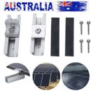 Durable Solar Panel Bracket Mounting Rail Set End Clamp/Middle Clamp 30/35mm AU
