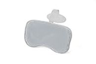 Bestway Lay-Z-Spa Padded Pillow, Hot Tub Head Rest, Neck and Head Support for Hot Tub, Hot Tub Accessory, Set of 2,Grey,60316