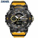 SMAEL Men Sport Watches Fashion Military Digital Watch Alarm LED Boys Stopwatch 