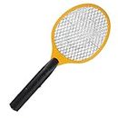 New_Soul Bug Zapper Battery Operated Electronic Fly Swatter Insects Handheld Electric Bat Mosquito Insect Wasp Zapper Killer for Indoor Outdoor Travel Camping (Yellow)