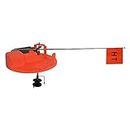 HT Enterprise PTE-200 Polar Therm Extreme Tip-Up W/ 200 ' Spool, Orange - Built in Tackle Box, Multi, one Size