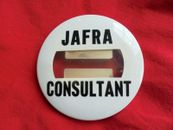 Vintage Jafra Cosmetics Beauty Consultant Advertising Pinback Name Badge