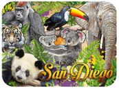 San Diego Zoo Fridge Magnet