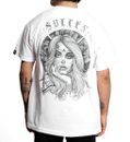 Sullen Clothing T-Shirt Mouse Badge Weiß Tattoo Art Collective Tattooed Girl