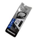 Panasonic sports Wired Earhook Sport Clip Headphones RP-HS35M with mic -Black
