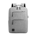 Impulse EmpowerElite 25L Unisex Water Resistant Travel Laptop Backpack with USB Charging Port/Office Bag/School Bag/College Bag/Business Bag Fits Up to 16 Inch Laptop with 1 Year Warranty (Grey)