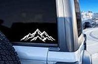 LYOMAN® Mountain Car Decal Vinyl Mountain Sticker for Tumbler, Laptop Bumper Sticker Off Road Decal for Men Gifts for Him