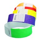 100, 500, 1000 Count -  3/4" Tyvek Wristbands (Choose Your Color)