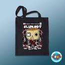 TOTE BAG SLIPKNOT INSPIRED FUNKO STYLE COTTON DOUBLE STRAPS NEW MUSIC