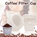 500 piezas Tazas Desechables Filtros de Café Vainas de Papel Repuesto Filtro K-Cup Regalo