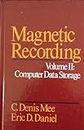 Computer Data Storage (v. 2) (Magnetic Recording)