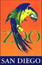 289610 San Diego Zoo California 1960 POSTER Viaggio Pappagallo